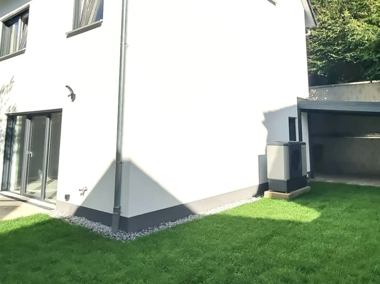 Verkaufte neue Doppelhaushälfte in Herzogenaurach
