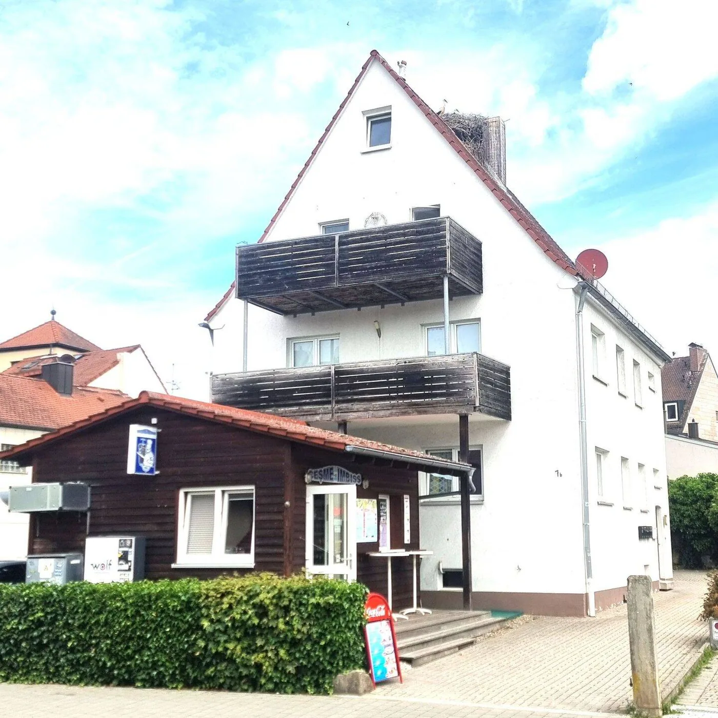 Ausansicht Süd, Mehrfamilienhaus in Herzogenaurach (Renditeobjekt)